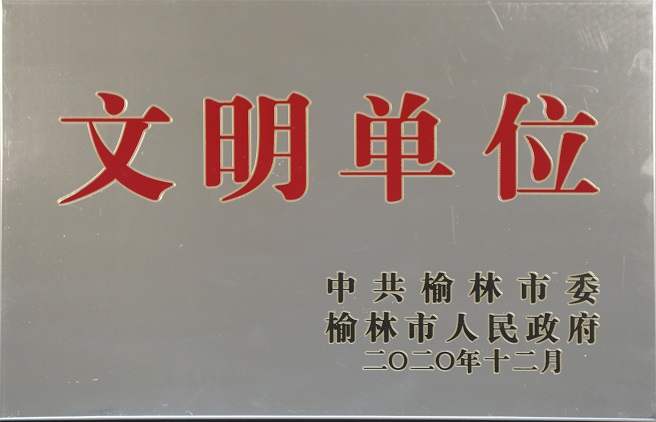 2020年十仲春荣获中共榆林市委榆林市人民政府文明单位.jpg